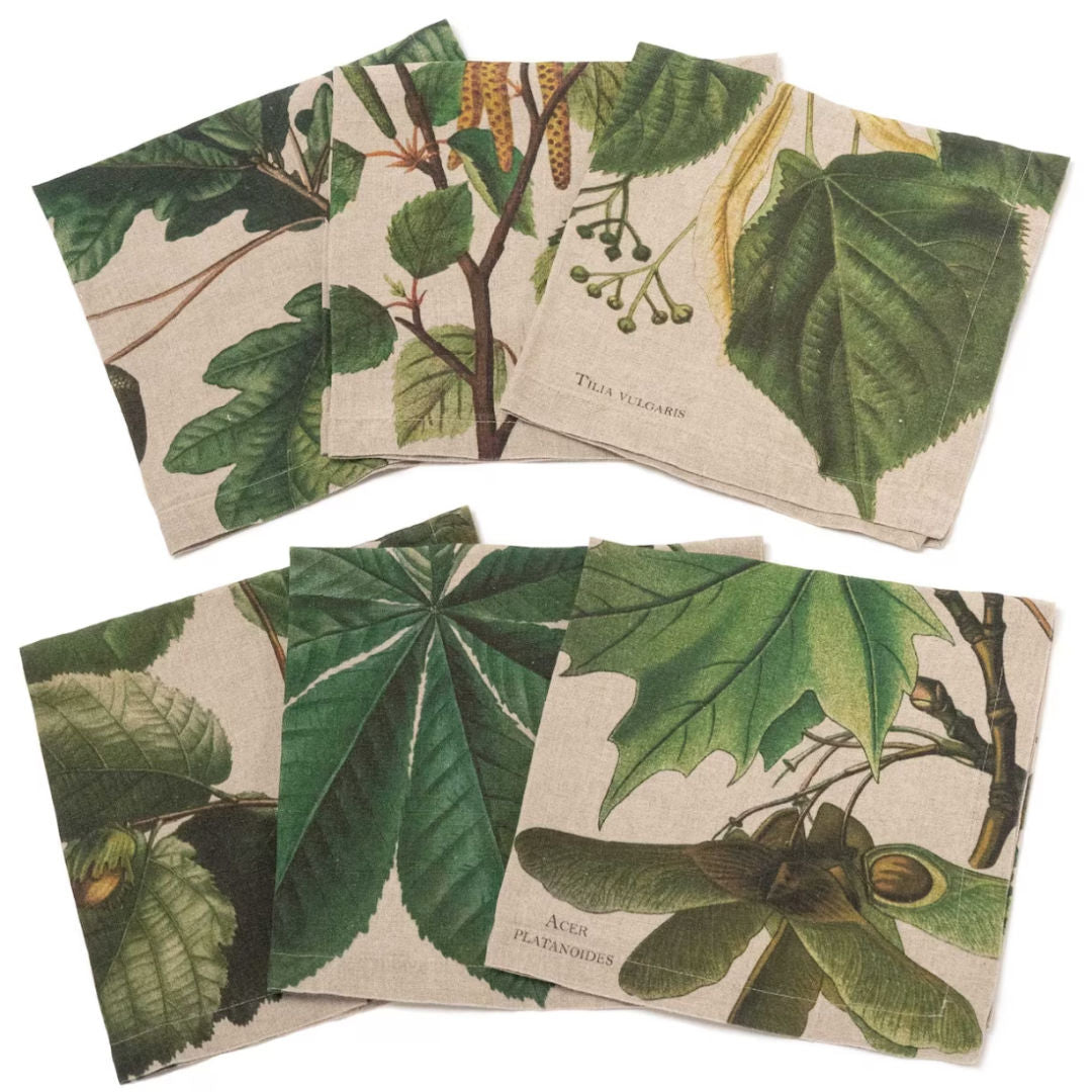 Trees | Linen Napkin | SET OF 6-Suzie Anderson Home