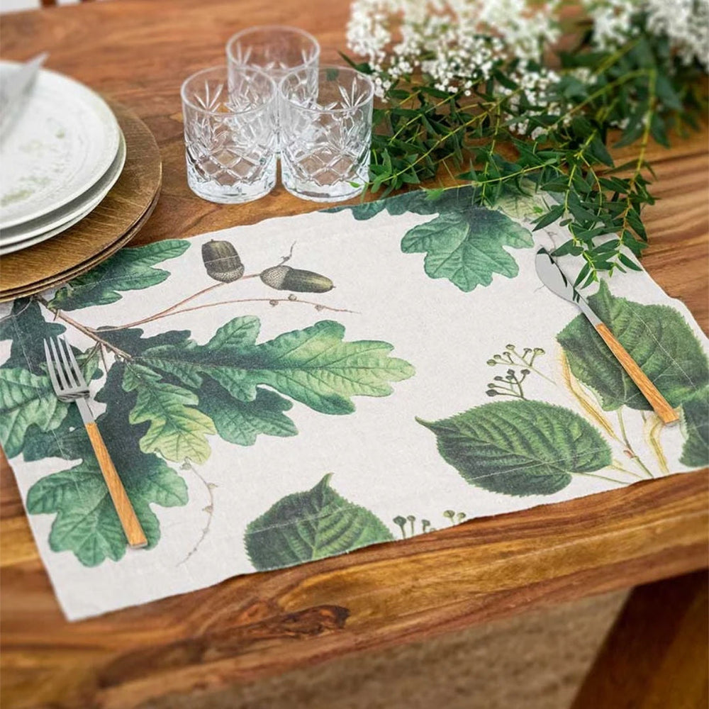 Trees | Linen Placemat | 2 pack | 35x48cm-Suzie Anderson Home