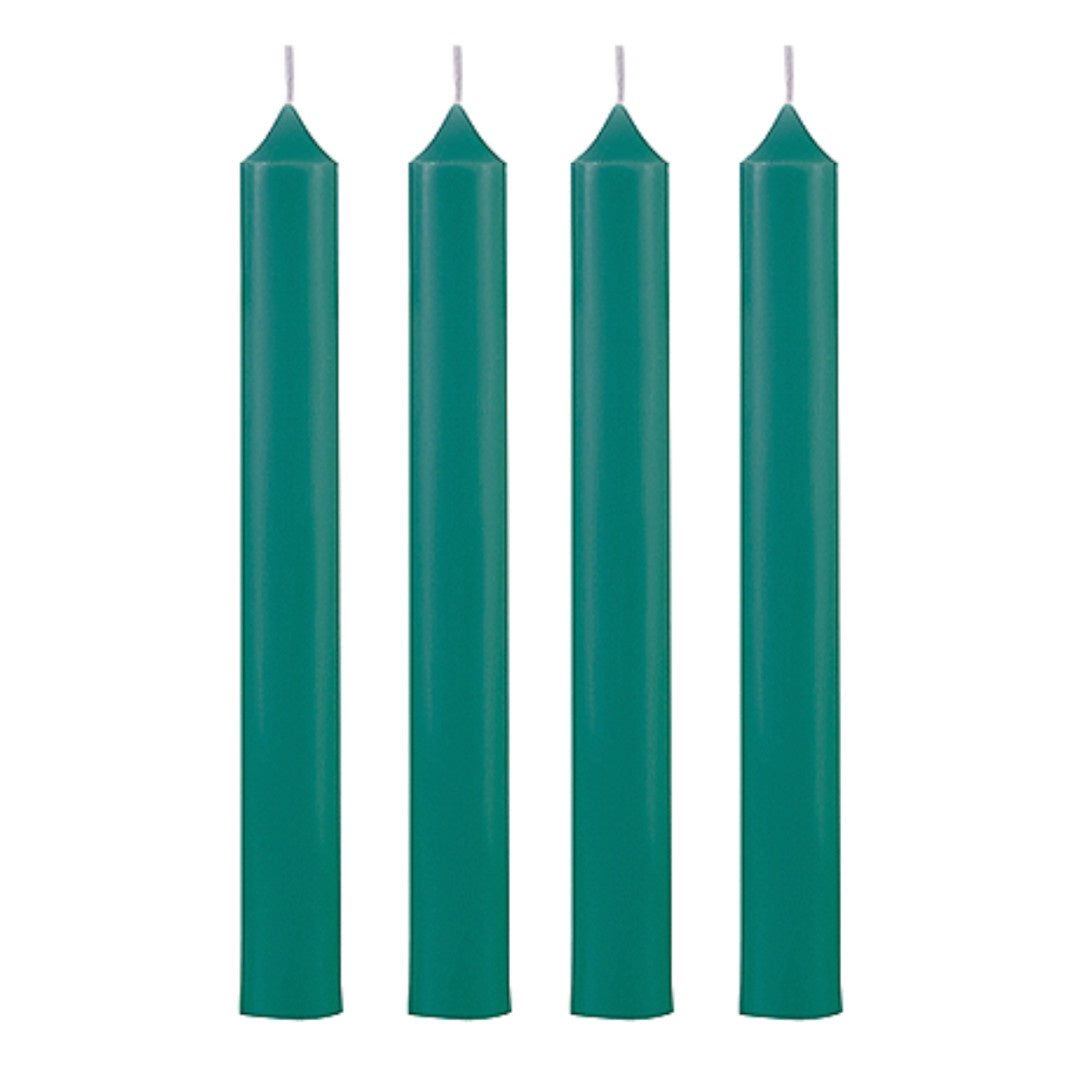 Dinner Candle LONG | Turquoise | Made in France