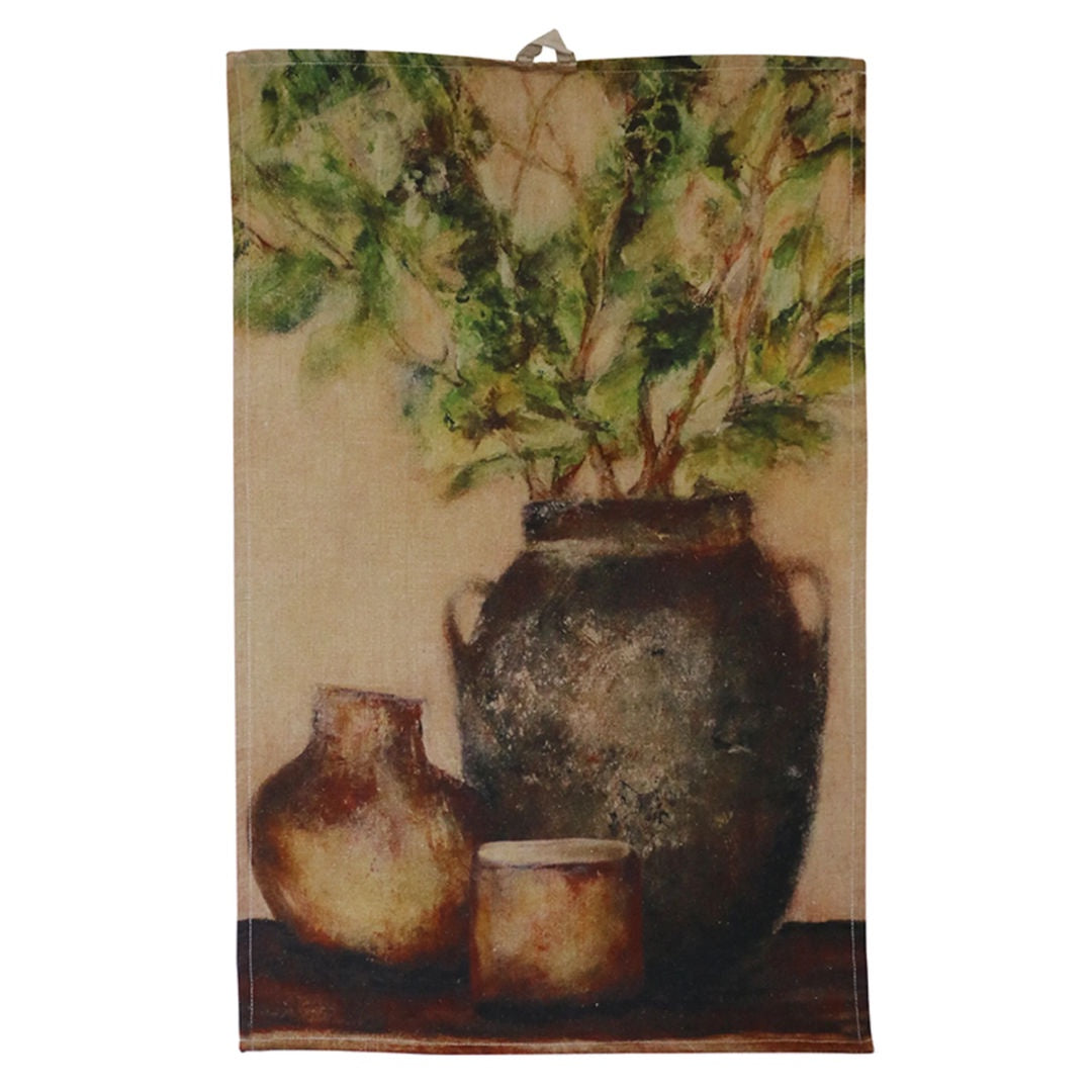 Tuscan Linen Tea Towel-Suzie Anderson Home