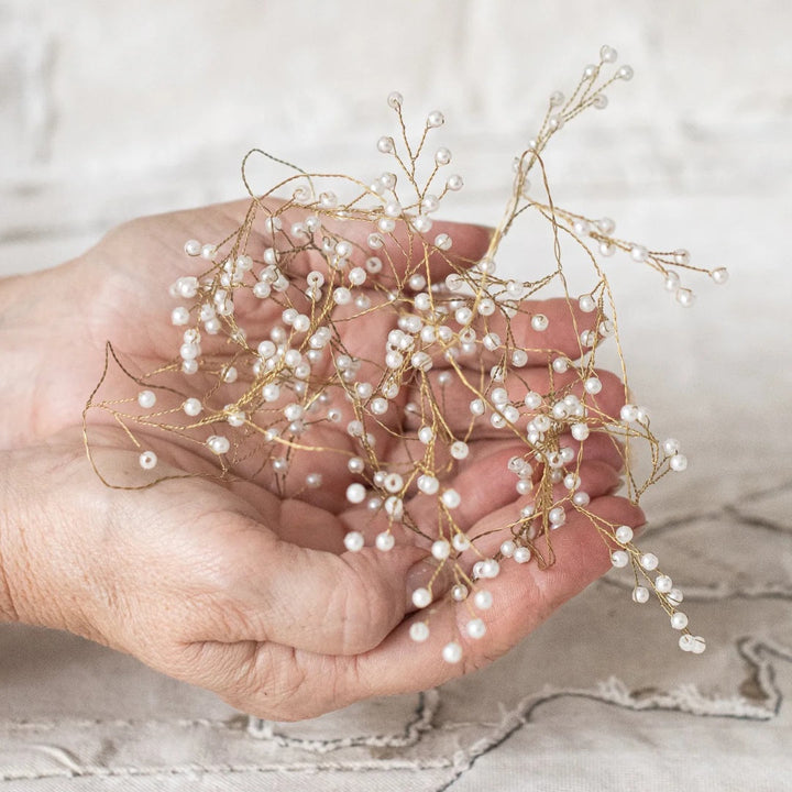 Pearl & Brass Garland