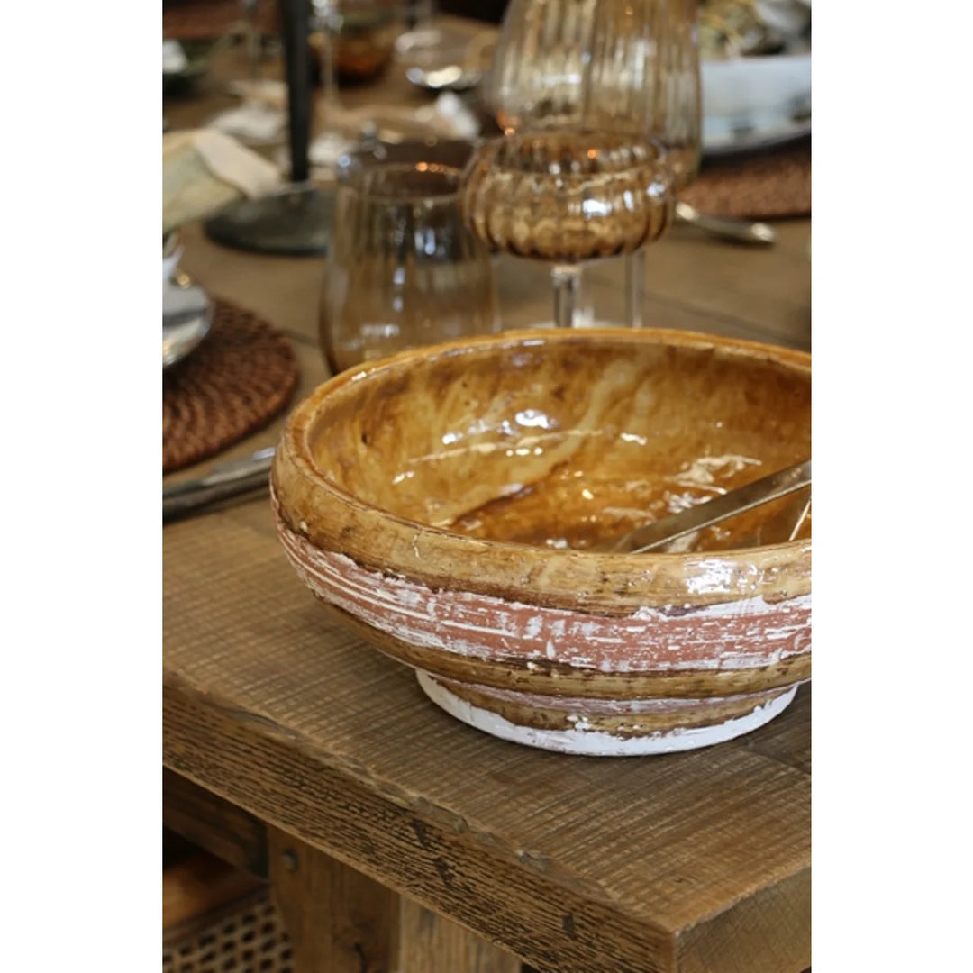 Tuscan Medium Bowl | Ochre W26cm