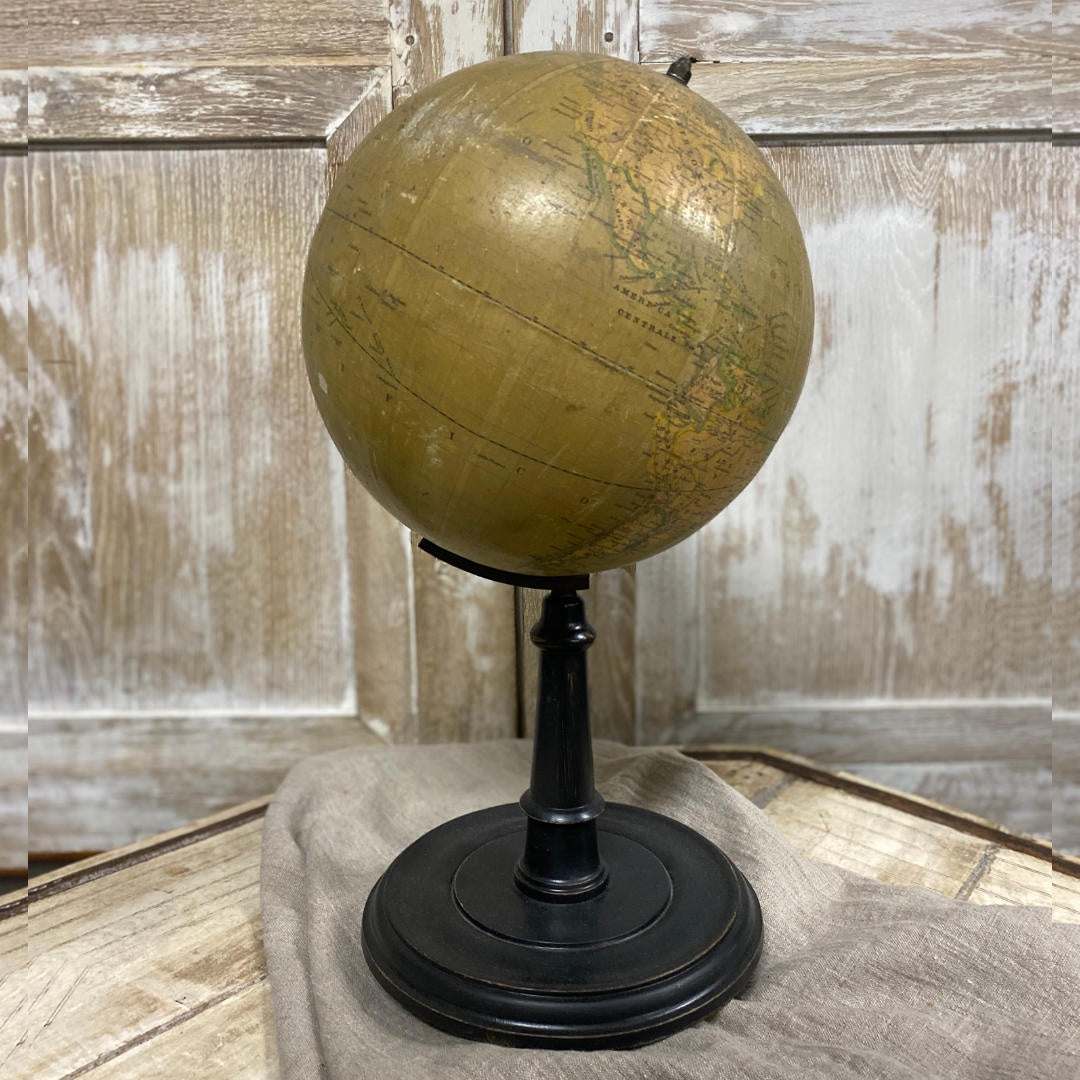 Vintage Italian World Globe | Large-Suzie Anderson Home