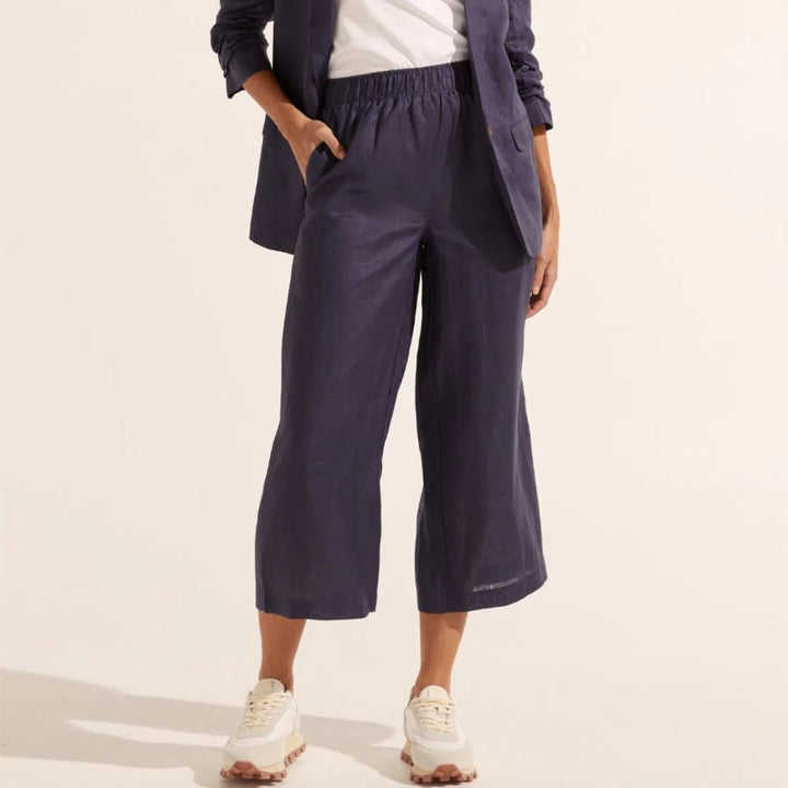 Zoe | Wattage Pant | Indigo