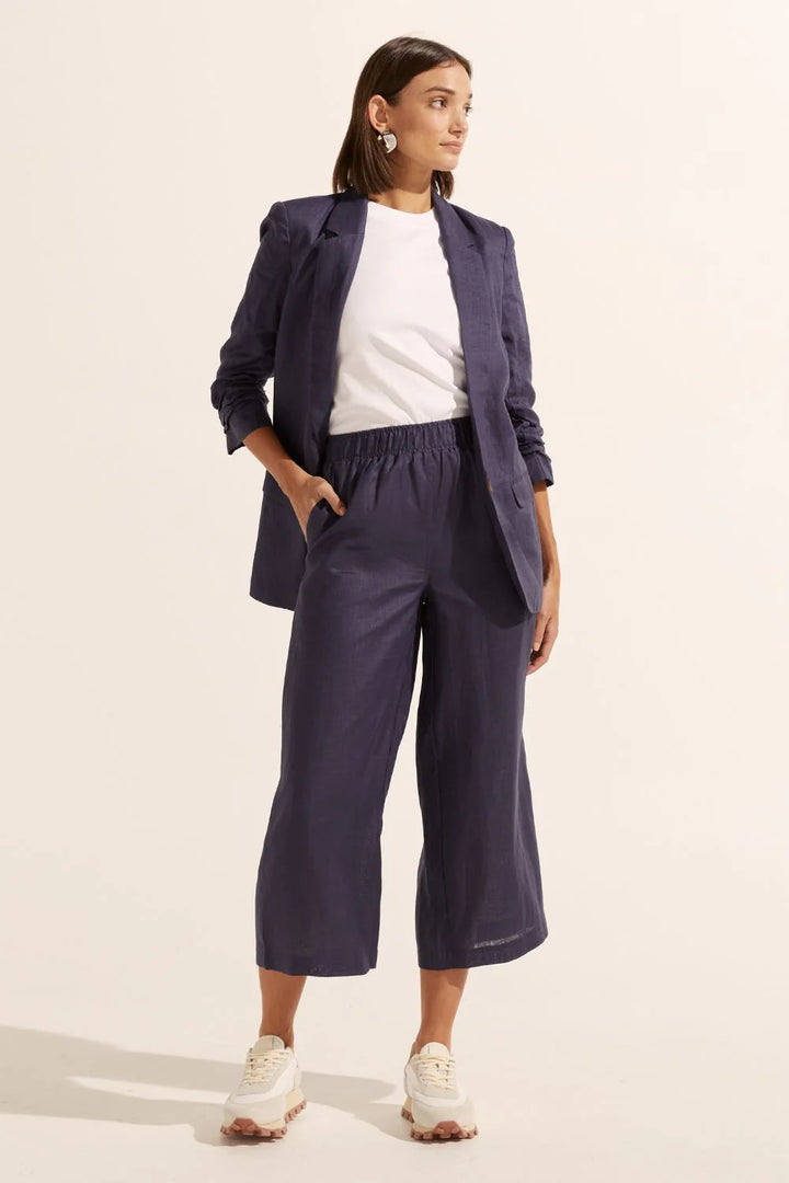 Zoe | Wattage Pant | Indigo