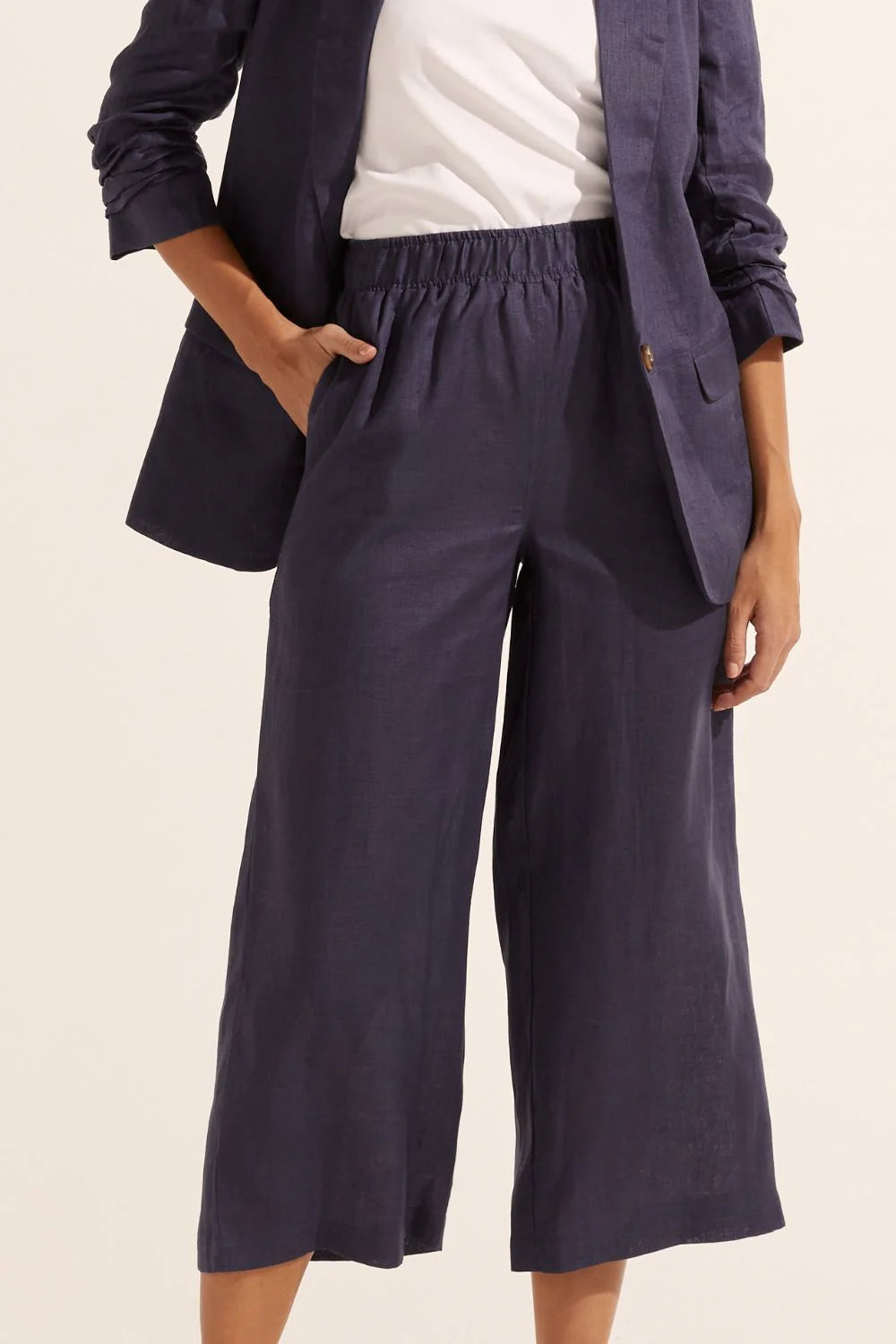 Zoe | Wattage Pant | Indigo