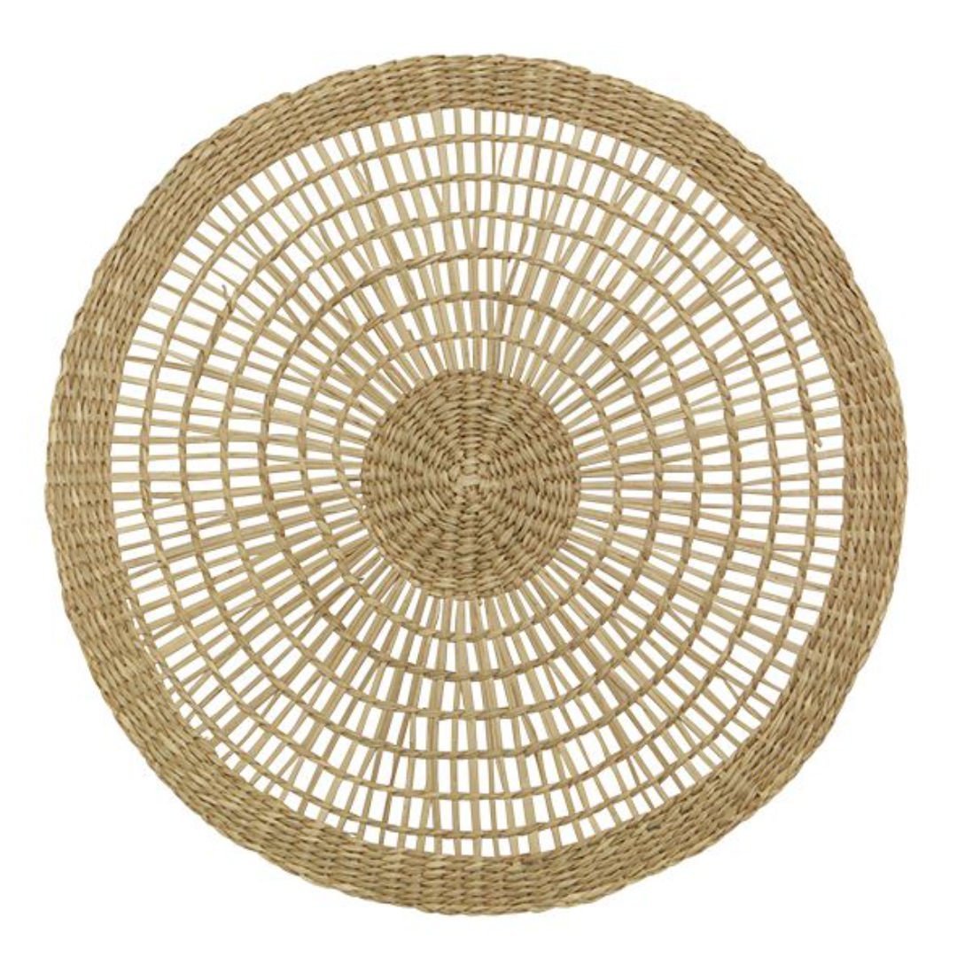 Woven Round Placemat | Natural-Suzie Anderson Home