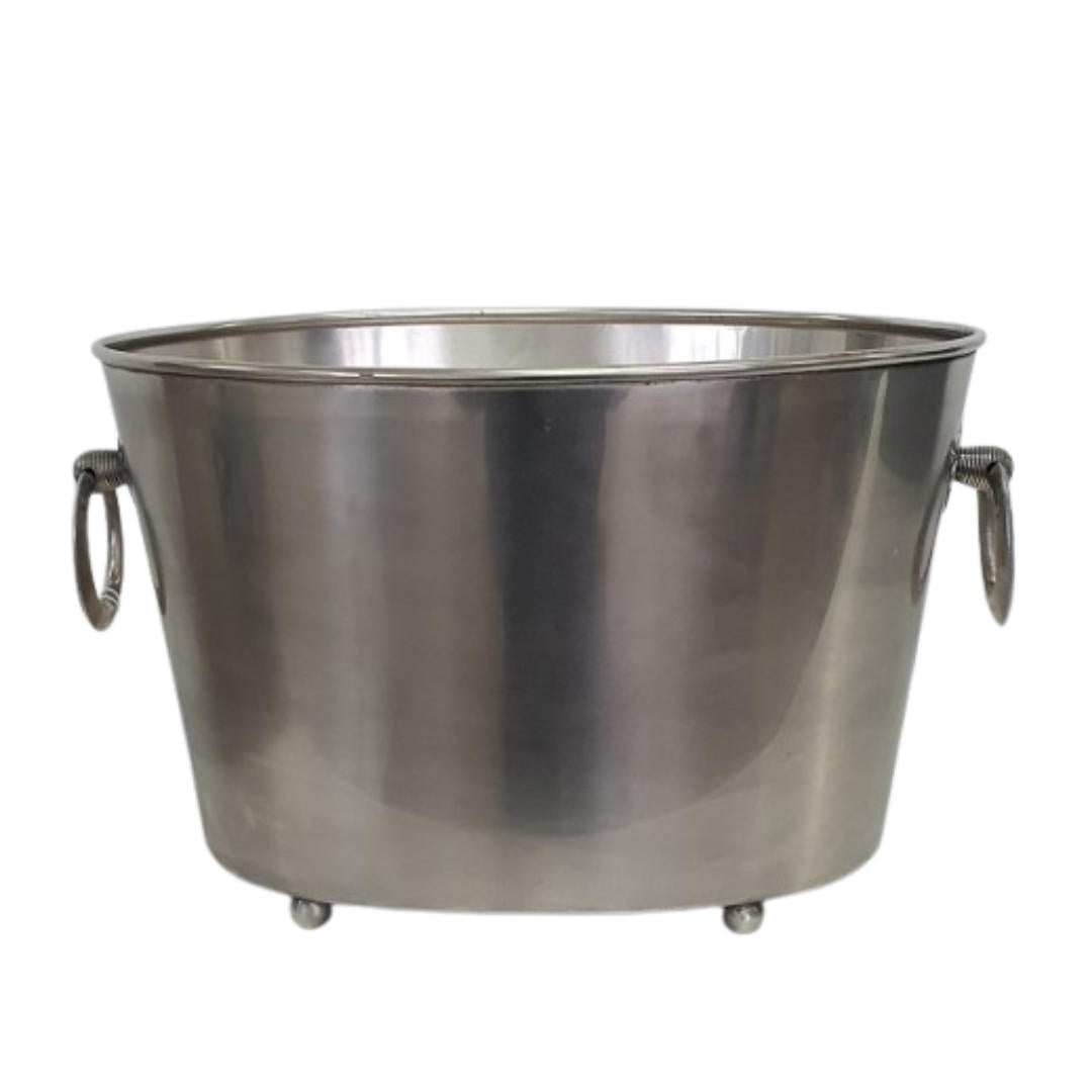 Knox Tall Oval Ice Bucket 40cm | Pewter-Suzie Anderson Home