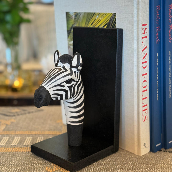 Zebra | Single Bookend-Suzie Anderson Home