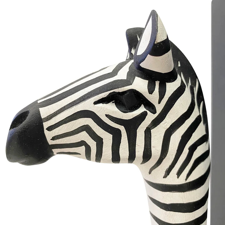 Zebra | Single Bookend-Suzie Anderson Home