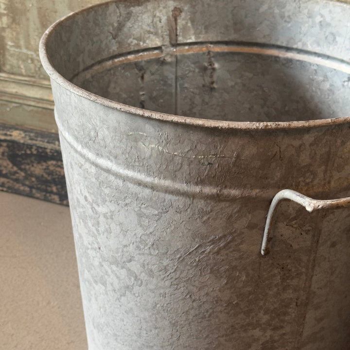 Belgian Galvanised Metal Tub (BOWRAL)-Suzie Anderson Home